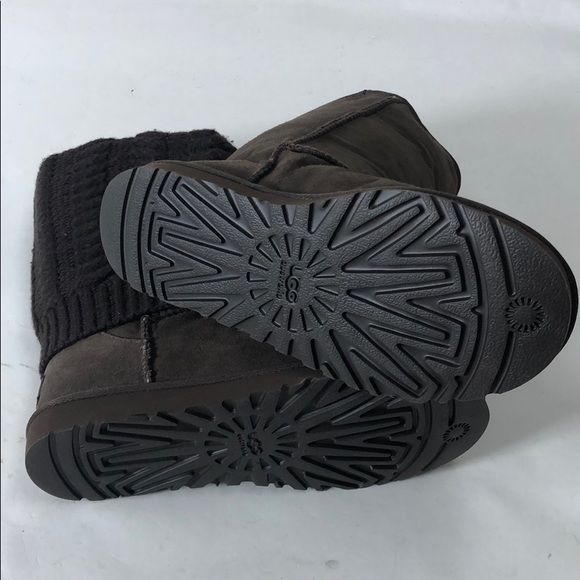 Ugg Boots Tularosa Route Detachable Chocolate New - Picture 7 of 8